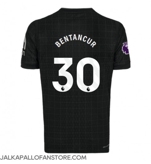 Tottenham Hotspur Rodrigo Bentancur #30 Vieraspaita 2025-26 Lyhythihainen Tottenham Hotspur Rodrigo Bentancur #30 Vieraspaita 2025-26 Lyhythihainen